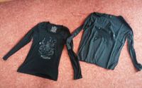 2 Langarm Shirts, Pullover, gr. 40,42,schwarz,grau,S.oliver, top Thüringen - Unterwellenborn Vorschau