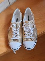 Converse Chuck Allstar Gr.39,Damen Schuhe,gold weiß,TOP !!! Rheinland-Pfalz - Neuwied Vorschau