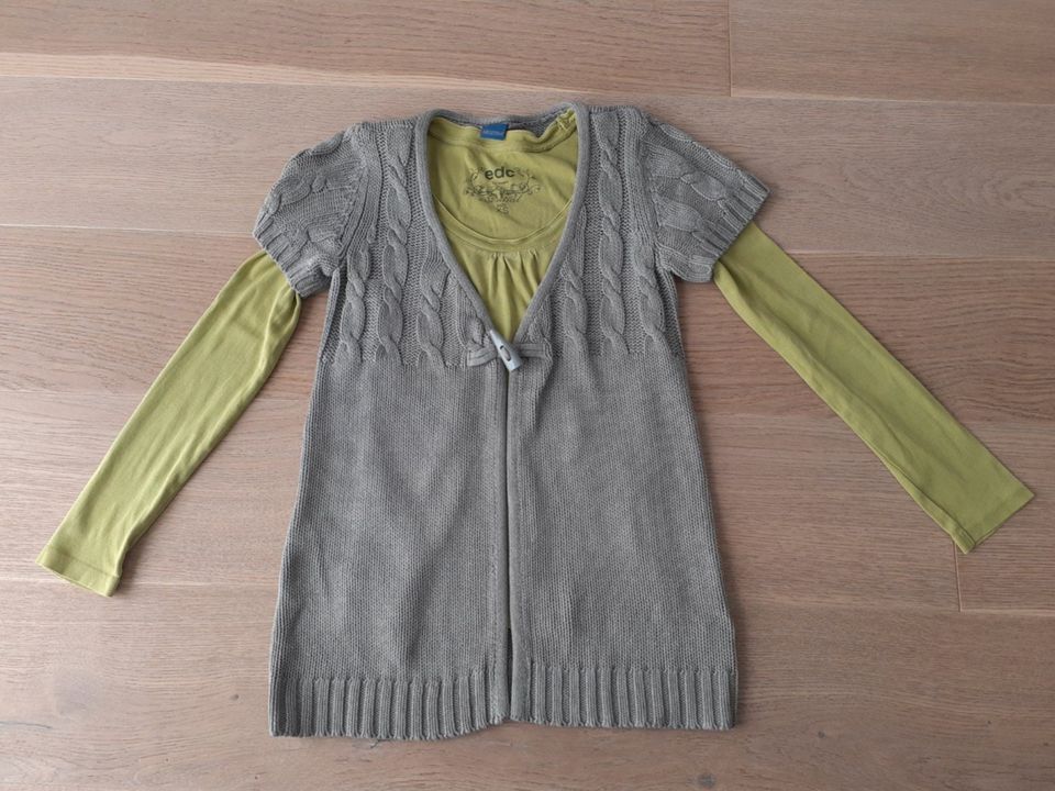 Pulli v Esprit grün + Weste Cardigan in grau Gr. 34 / 36 TOP in München