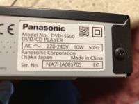 DVD/CD Player von Panasonic 5500 Berlin - Mahlsdorf Vorschau