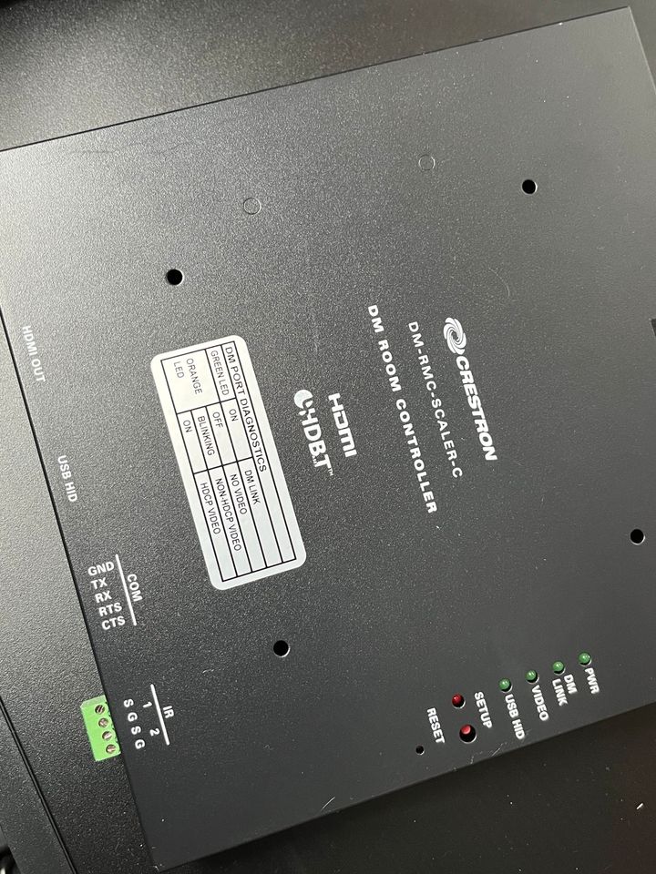 Crestron Konvolut Video Matrix HDMI Extender Controller in Filderstadt