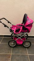 Puppen Kinderwagen Flower Power, pink Nordrhein-Westfalen - Westerkappeln Vorschau