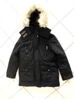 Winter  Jacke von Bershka Größe S.  Schwarz mit Kapuze Niedersachsen - Uetze Vorschau