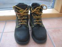 Dockers Boots Schuhe, Schwarz, Knöchelhoch, gelbe Naht, Größe 37 Hessen - Mühlheim am Main Vorschau