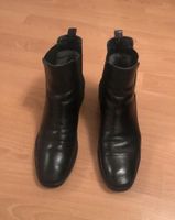 Damen Stiefel Stiefeletten Schuhe Leder schwarz 38 München - Schwabing-Freimann Vorschau