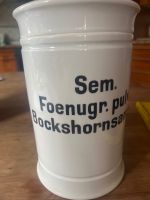 Apotheker Porzellan Gefäß  Bockshornsamen weiß Baden-Württemberg - Emmendingen Vorschau