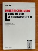 Unterrichtsideen Lyrik in der Sekundarstufe II Klett Hessen - Wiesbaden Vorschau