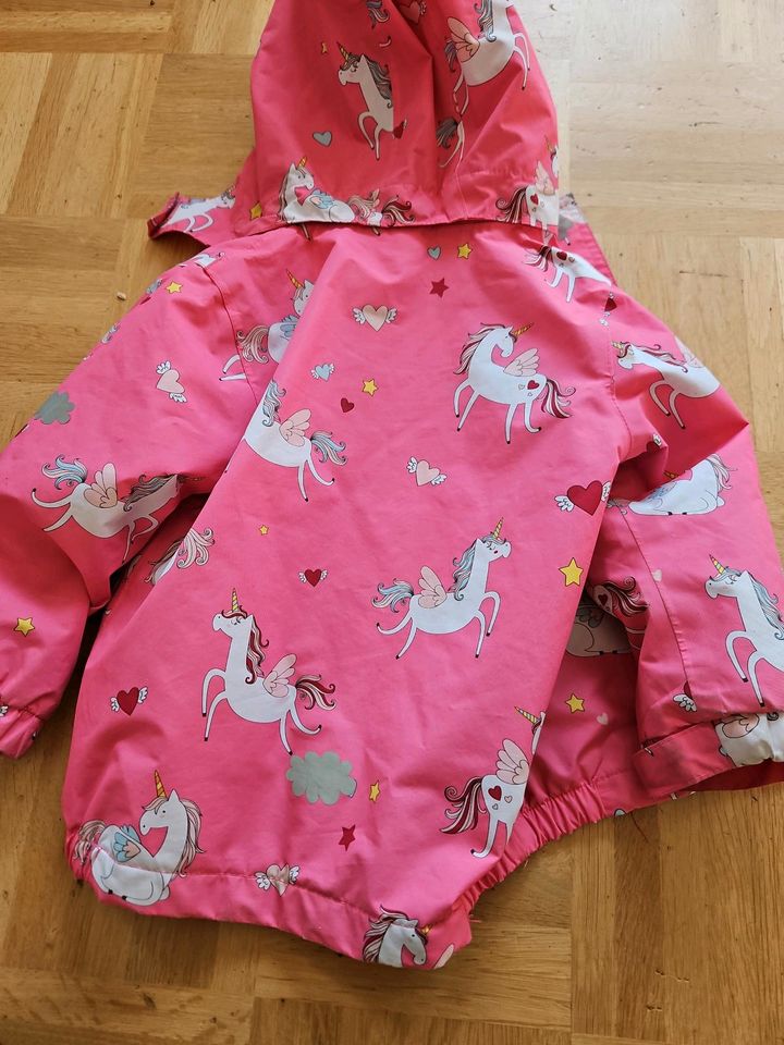 Tchibo Regenjacke Einhorn 86/92 in München