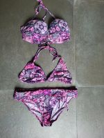 Buffalo MixKini Bikini floral pink Bandeau Triangel Hose 38 C/D Baden-Württemberg - Gengenbach Vorschau