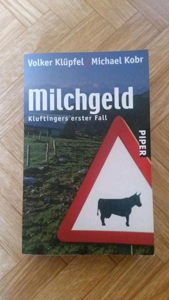 Milchgeld Kluftingers erster Fall Buch Volker Klüpfel Kobr in Emsbüren