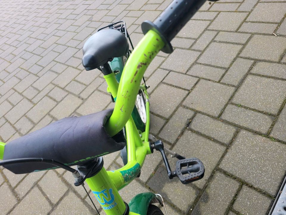 Kinderfahrrad 16 Zoll grün, in Marl