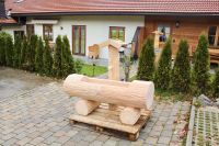 Holzbrunnen Jägerkamp Zierbrunnen mit Struktur Lärchenholz Bayern - Bad Kissingen Vorschau