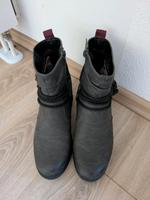 Rieker Damen Stiefeletten Stiefel Schuhe Größe 40 grau Saarland - Saarlouis Vorschau