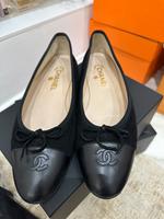 Chanel vintage Ballerina velour Wildleder schwarz Schuhe Berlin - Neukölln Vorschau