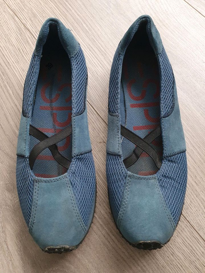 Esprit sportliche Ballerinas blau Gr. 39 Sneaker in Hannover