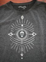 Even&Odd Active Shirt Grau mit tollem Motiv tribal Art s Hessen - Heusenstamm Vorschau