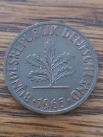 2 Pfennig Münze 1965 Prägestätte D Fehlprägung (nicht magnetisch) Bayern - Altdorf bei Nürnberg Vorschau