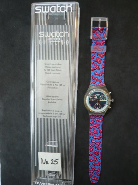 SWATCH SCH 100 wild card, 1993,  Kunststoffarmband in Wiesbaden