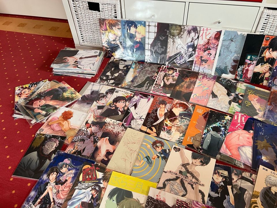 Große Doujinshi manga anime sammlung yaoi boys love haikyuu jjk in Mainhardt