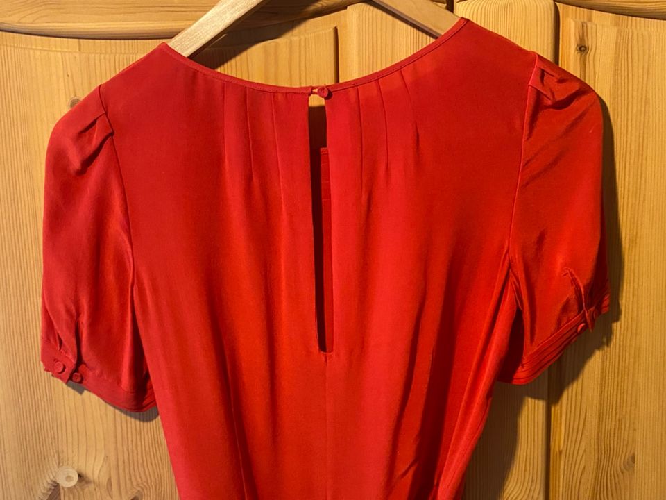 Whistles Kleid aus Seide, Gr. 36, rot, Sommerkleid, festlich in Jugenheim in Rheinhessen
