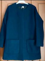 Damen Wolljacke/Mantel blau Gr.38  v H&M Rheinland-Pfalz - Worms Vorschau