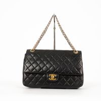 Chanel 2.55 Double Flap Bag Timeless Schwarz Black Lambskin Bayern - Hemau Vorschau