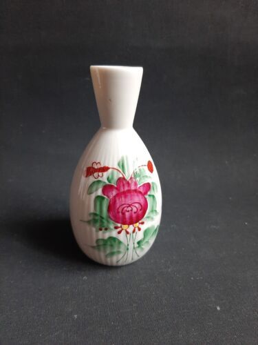 August warnecke Ostfriesische Rose handgemalt kleine Vase H 13,5c in Köln