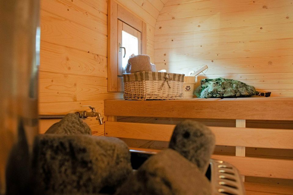 Fasssauna mieten, Mobile Sauna leihen, Saunafass mieten in Holzwickede