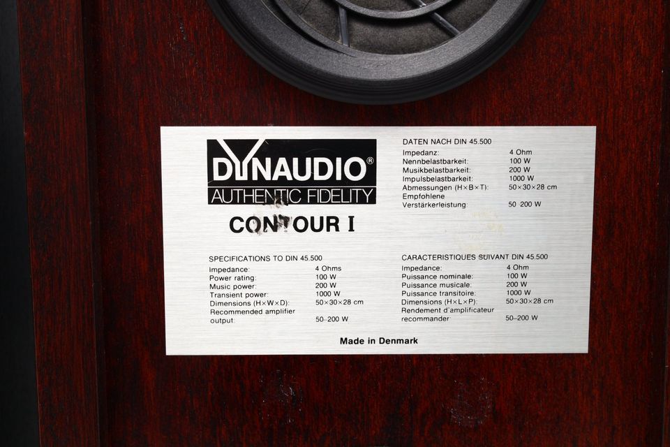 DYNAUDIO Contour 1 in Worpswede