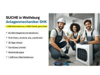 Anlagenmechaniker SHK (m/w/d) 4500€ Gehalt, 1500€ Wechselbonus Niedersachsen - Wolfsburg Vorschau