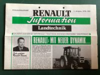 Zeitschrift Renault Informationen Landtechnik aus April 1985 Rheinland-Pfalz - Rennerod Vorschau