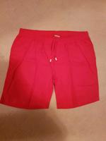 Kurze Hose mit Bündchen rot Gr.54 Niedersachsen - Hinte Vorschau