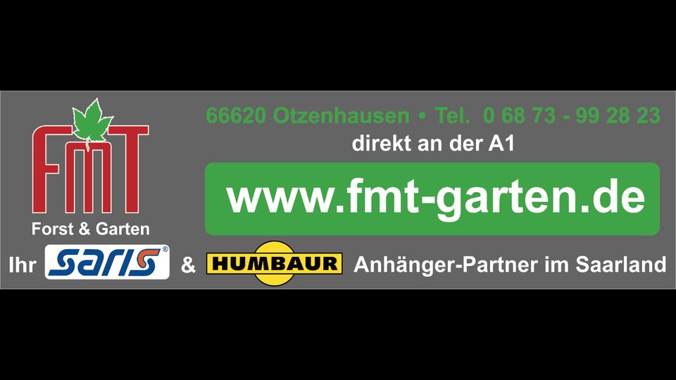 Saris Anhänger / Autoanhänger MP 255 133 750 Tieflader Humbaur in Nonnweiler