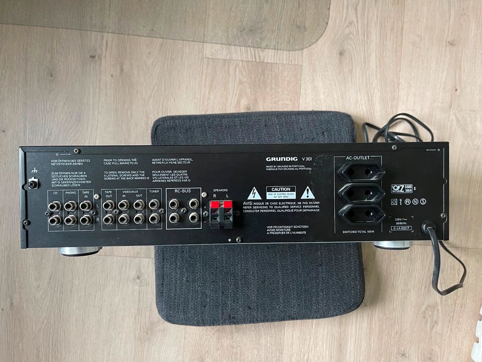 Canton Plus GX3 Boxen,Tapedeck Denon und Verstärker Grundig in Hildesheim