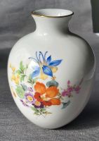 Meissen Vase bunte Blumen Niedersachsen - Bockenem Vorschau