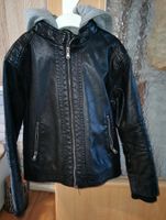 WINTERJACKE LEDERJACKE KINDER 128 SCHWARZ H&M TEDDYFELL Sachsen-Anhalt - Magdeburg Vorschau