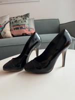 Lacklederpumps Highheels Lackleder mit Glitzer Bayern - Regensburg Vorschau