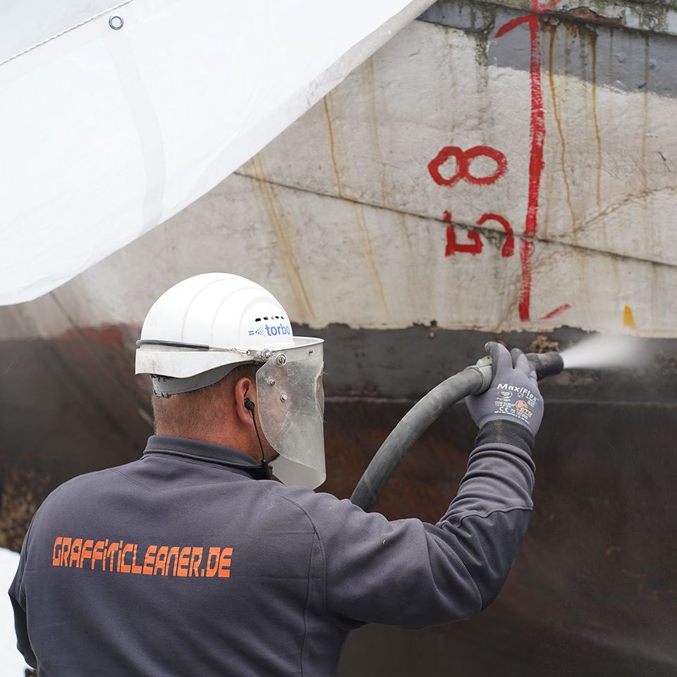 Antifouling Entfernung Sandstrahlen Rumpfreinigung in Gelsenkirchen