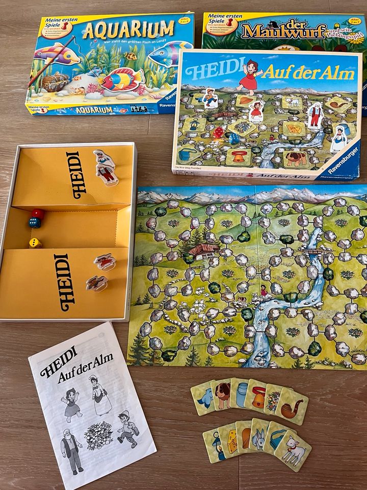 Aquarium und Der Maulwurf Ravensburger Spiele in Timmendorfer Strand 