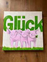Bild Schweinemotiv "Glück" auf Leinwand Niedersachsen - Marxen Vorschau