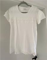 Vero Moda, T-shirt, weiß, Blumenstickerei, Gr. M Bayern - Fürstenzell Vorschau