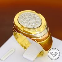 M*186143 Wert 3.950,- Tricolor Brillant Ring 750 /18 Kt Gold XXYY Essen - Karnap Vorschau