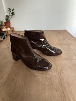 Braune Lack Sommer Stiefelette von Unisa Größe 37 Berlin - Tempelhof Vorschau