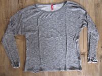 Damen Shirt dünner Pullover strick grau meliert H&M DIVIDED Gr.36 Bayern - Neu Ulm Vorschau