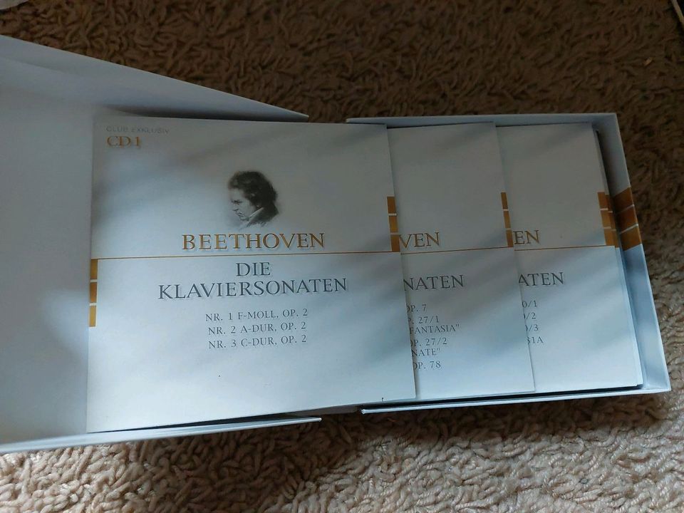 Sammlung CD 10 Stück Beethoven Klavier Sonaten in Hiddenhausen