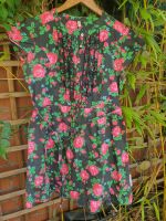 BLUTSGESCHWISTER ♡ L Longtunika Bluse schwarz pink Rosen Rheinland-Pfalz - Mainz Vorschau