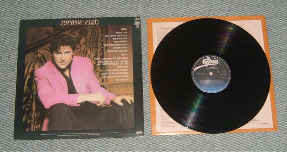 Shakin Stevens LP Vinyl Schallplatte 80er   Preis für beide LPs in Röthenbach