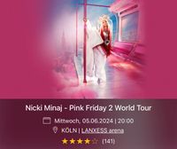 2x Sitzplätze Nicki Minaj 05.06. KÖLN Köln - Mülheim Vorschau