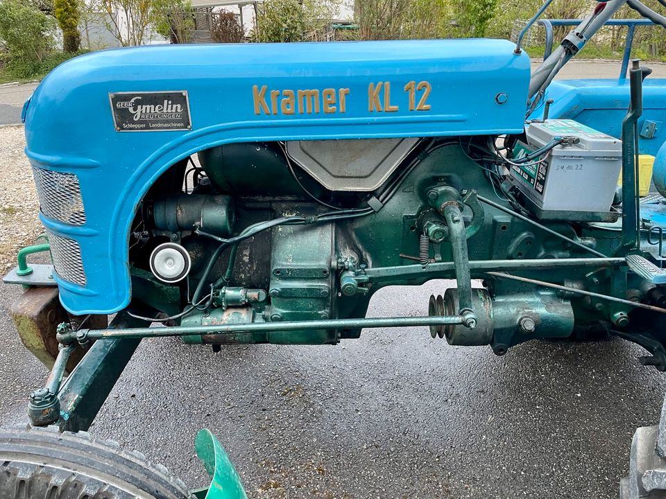 Kramer KL 12 / scheunenfund oldtimer bulldog traktor schlepper in Ehingen (Donau)