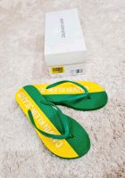 Neue Gelb/Grüne Flip Flops in 41 von Calvin Klein Hessen - Bad Emstal Vorschau